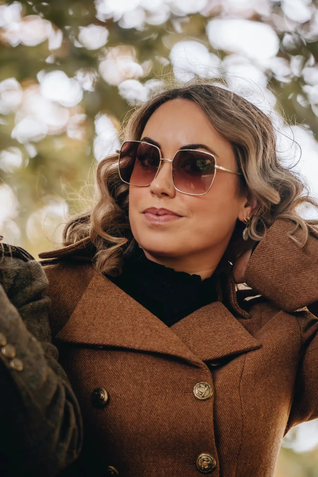 Brentwood Trench Coat Brown