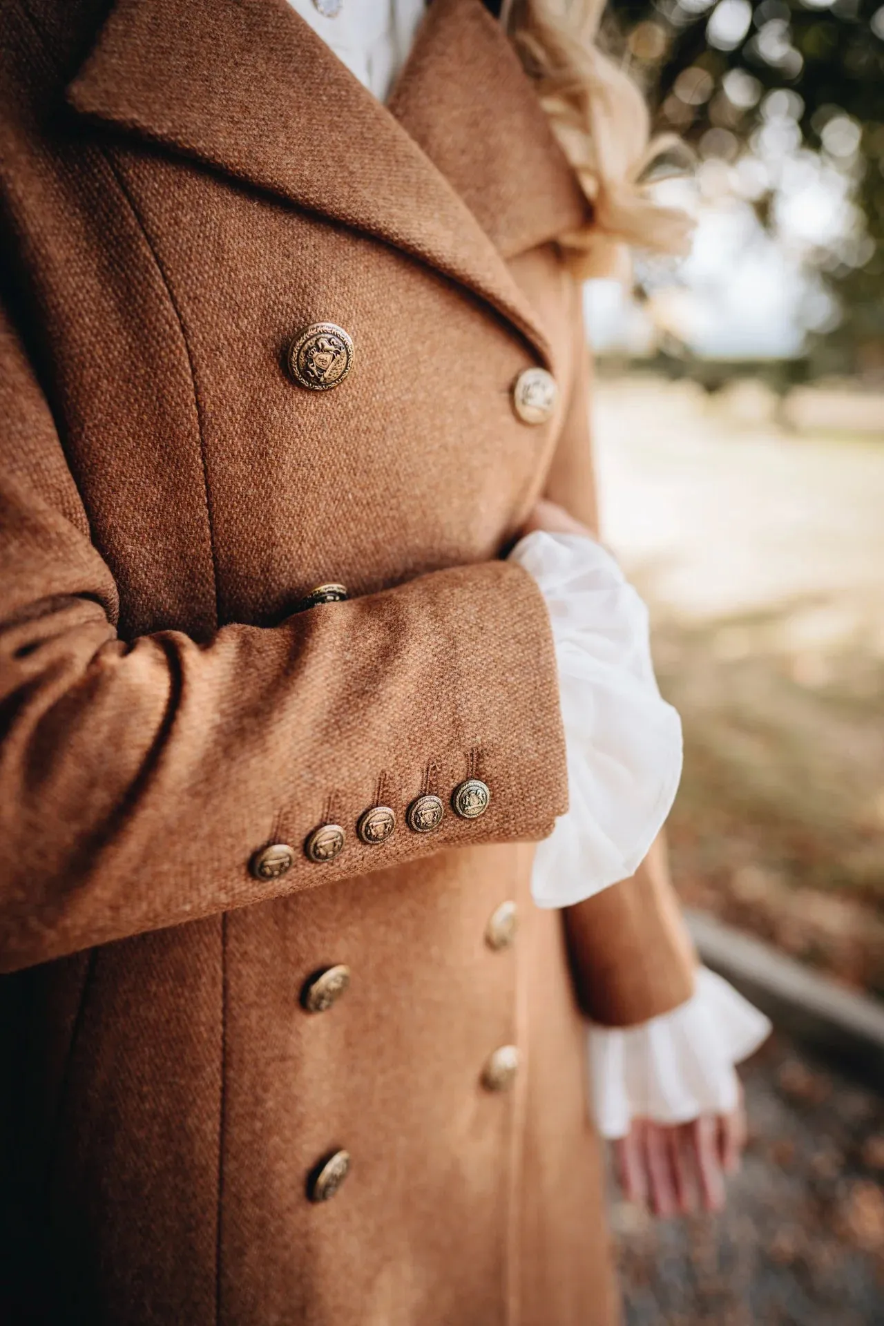 Brentwood Trench Coat Brown