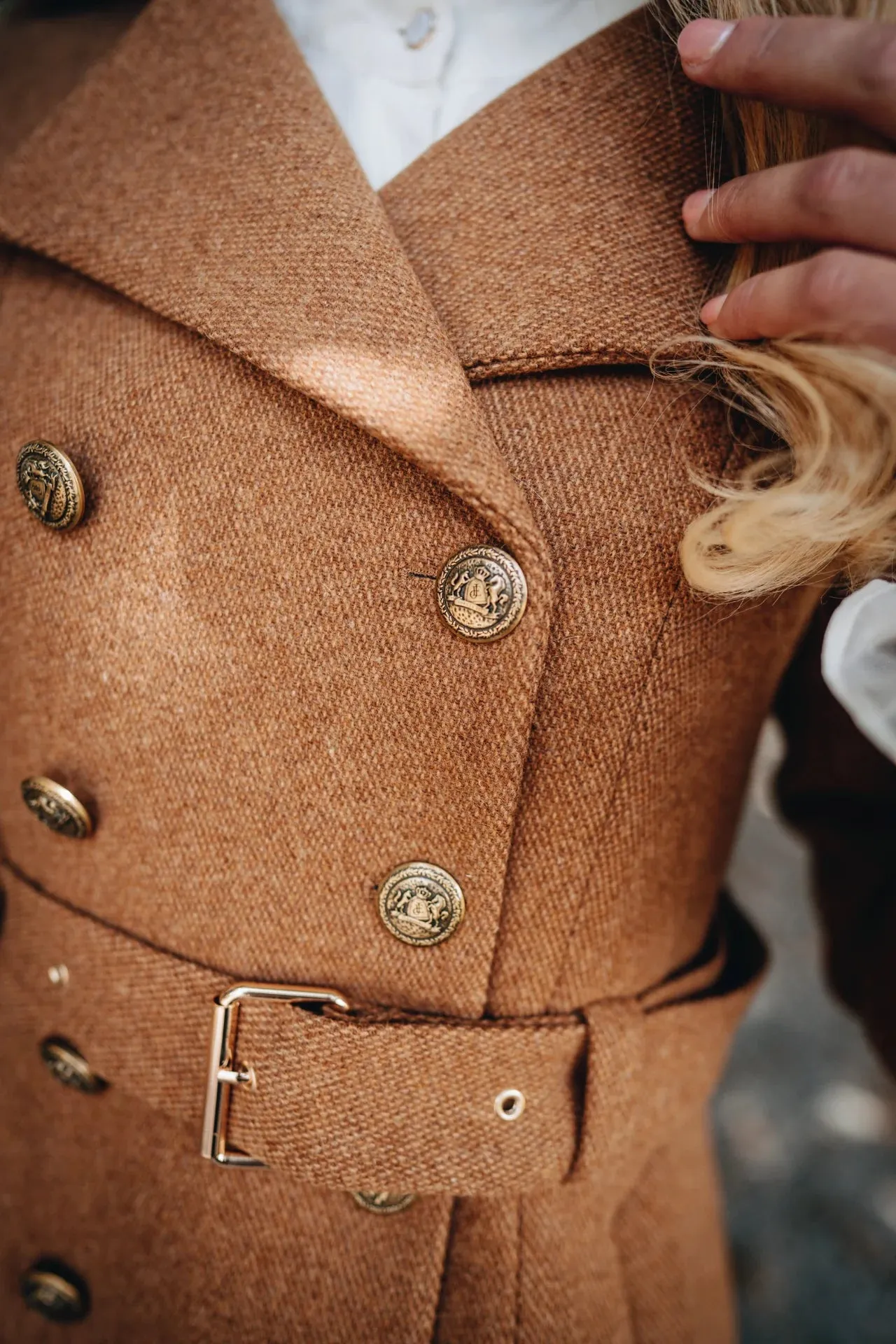 Brentwood Trench Coat Brown