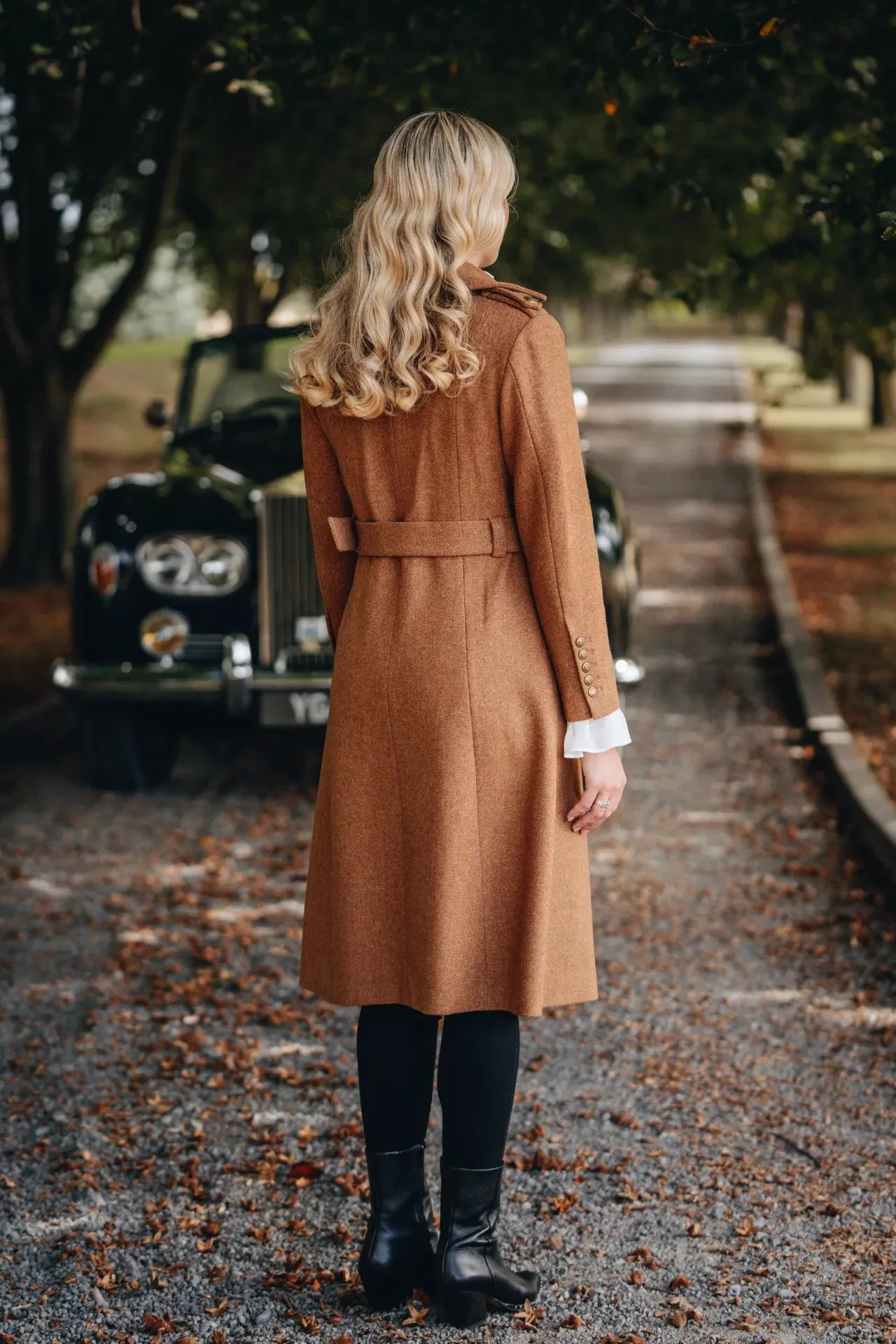 Brentwood Trench Coat Brown
