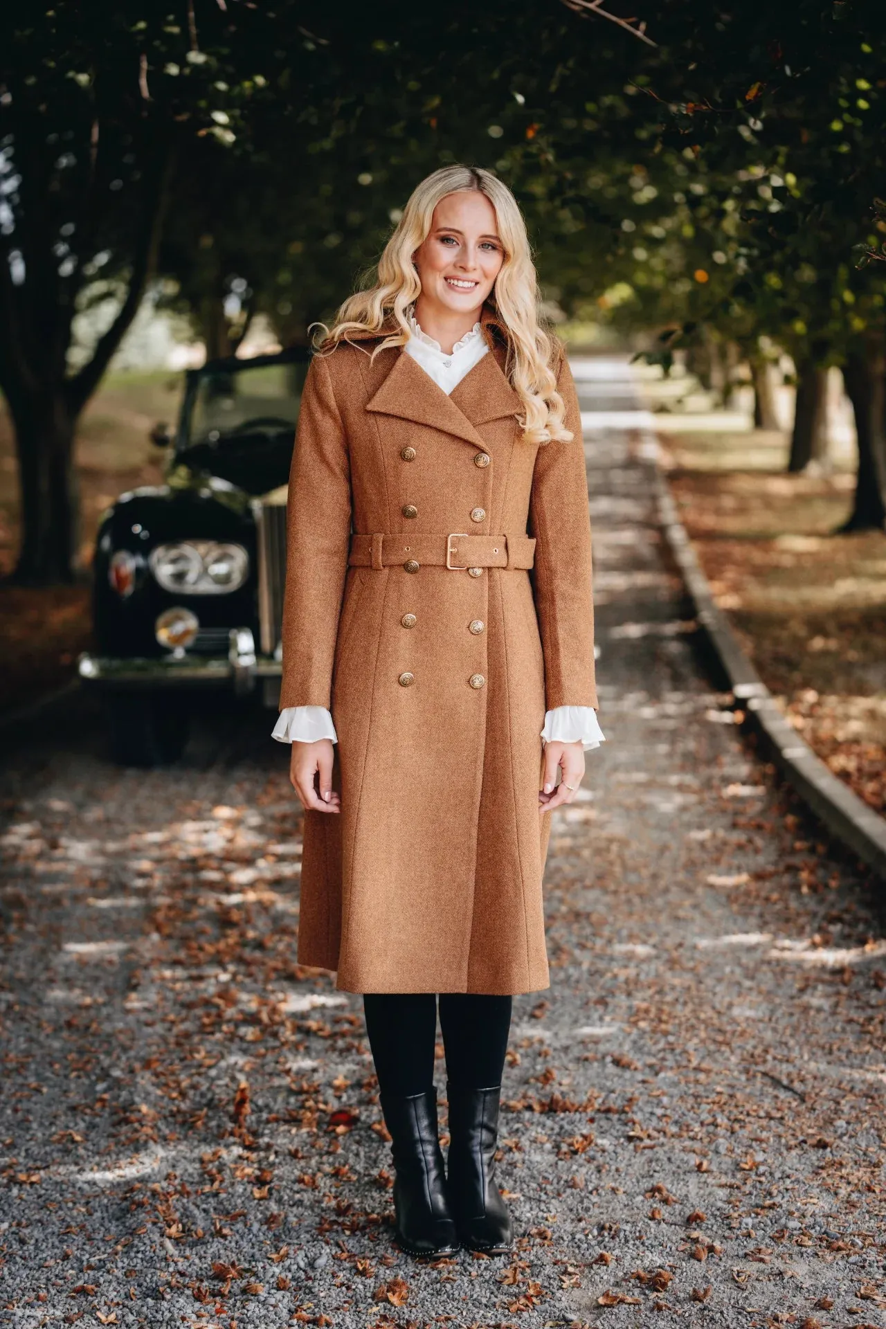 Brentwood Trench Coat Brown