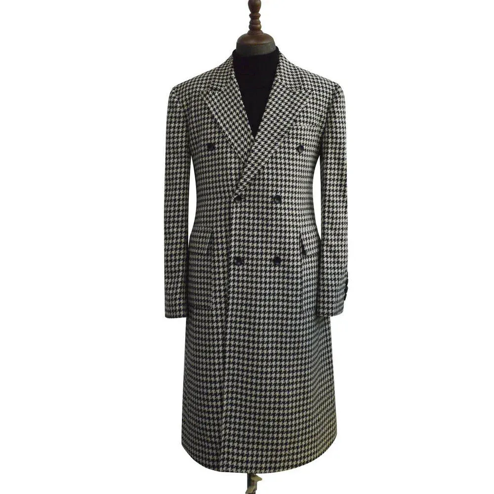 Bruno - Houndstooth Trenchcoat
