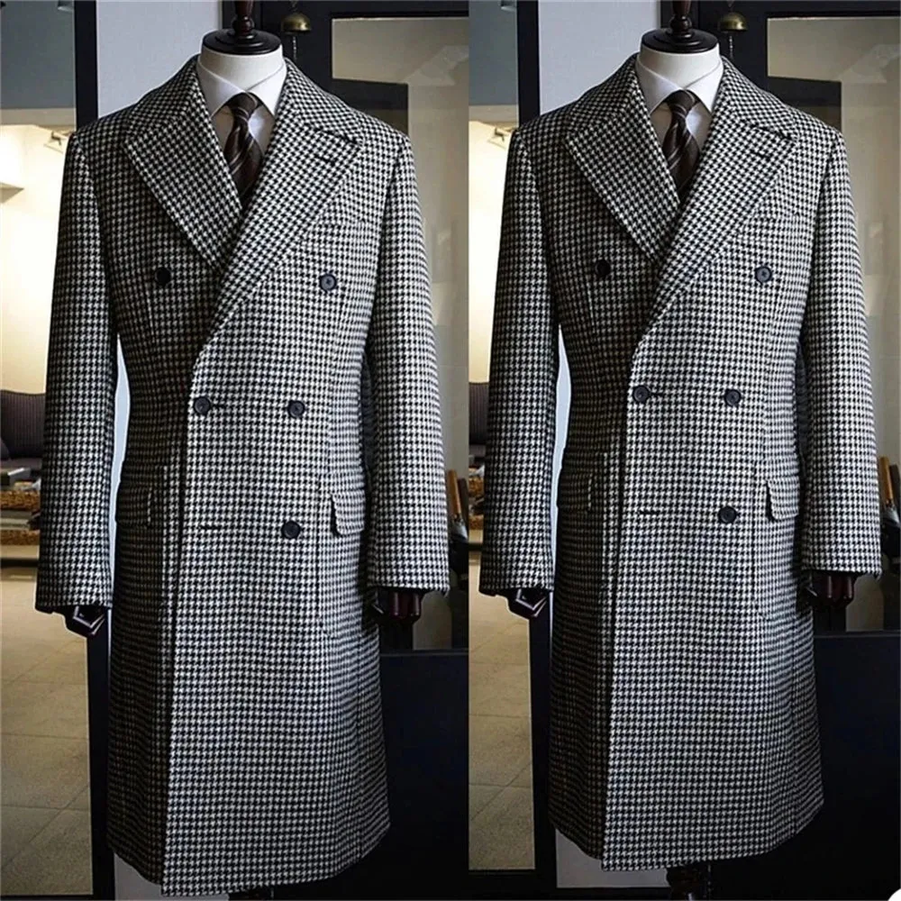Bruno - Houndstooth Trenchcoat