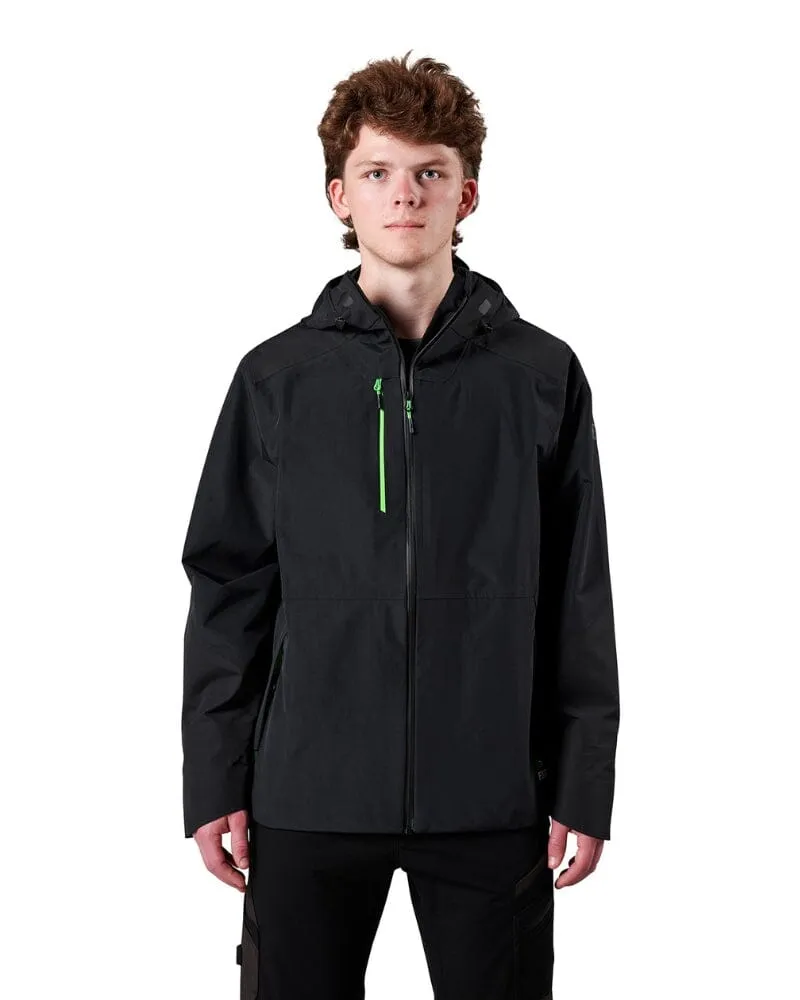 WO-2 Three Layer Waterproof Jacket - Black