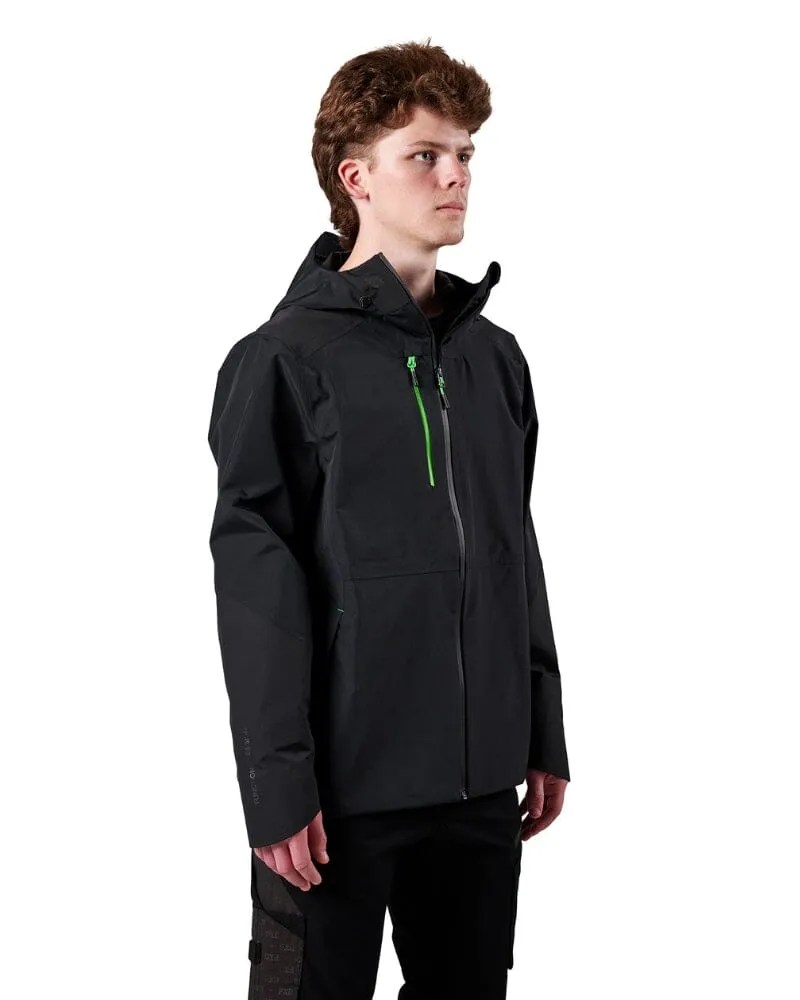 WO-2 Three Layer Waterproof Jacket - Black