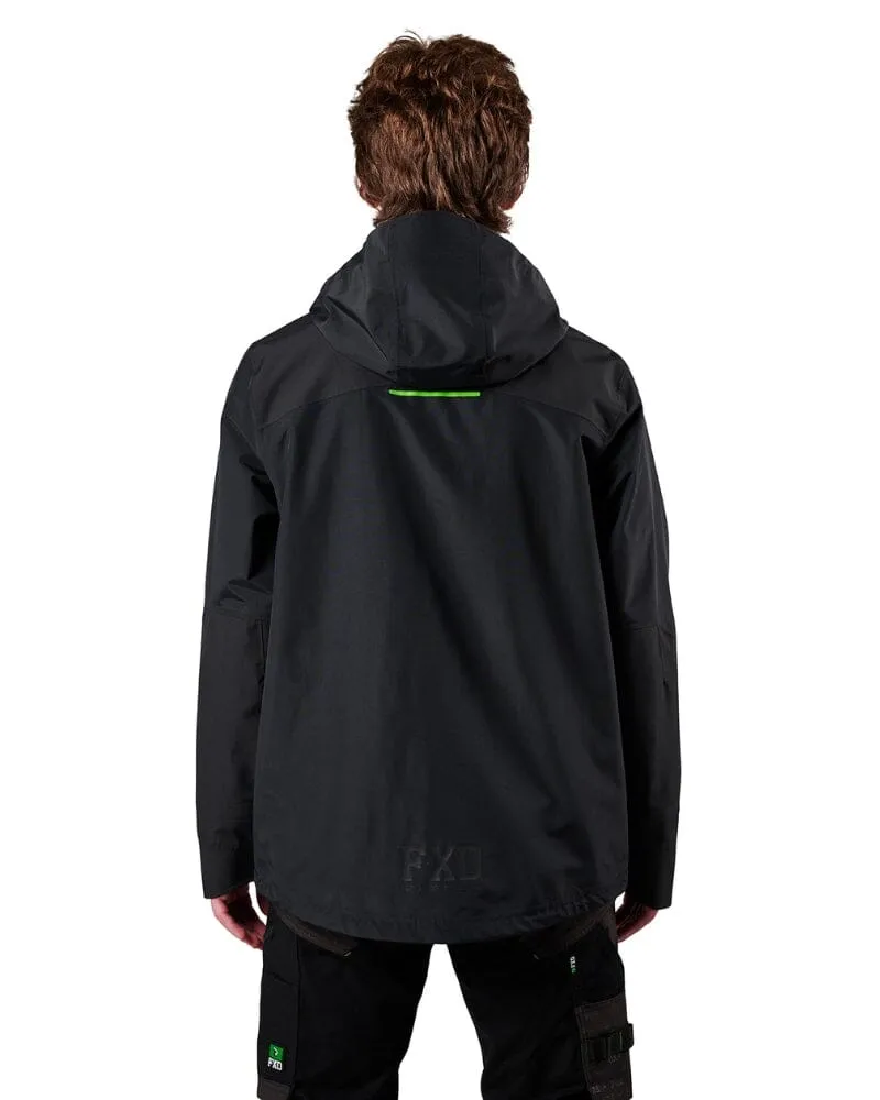 WO-2 Three Layer Waterproof Jacket - Black